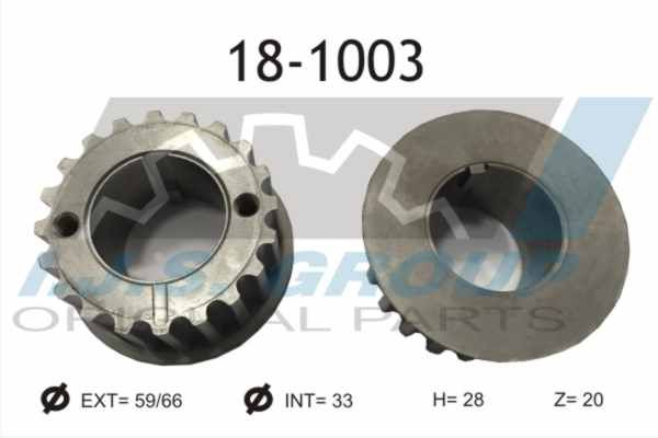 IJS GROUP Шестерня, коленчатый вал 18-1003